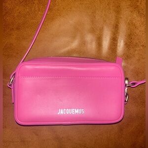 Jacquemus Vibrant Pink Crossbody Bag